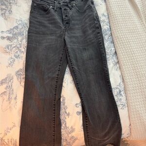 Madewell Gray Jeans